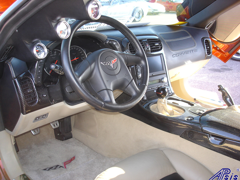 C6 Whole Interior-CF+EB+CA-modified corvette-5 driver view