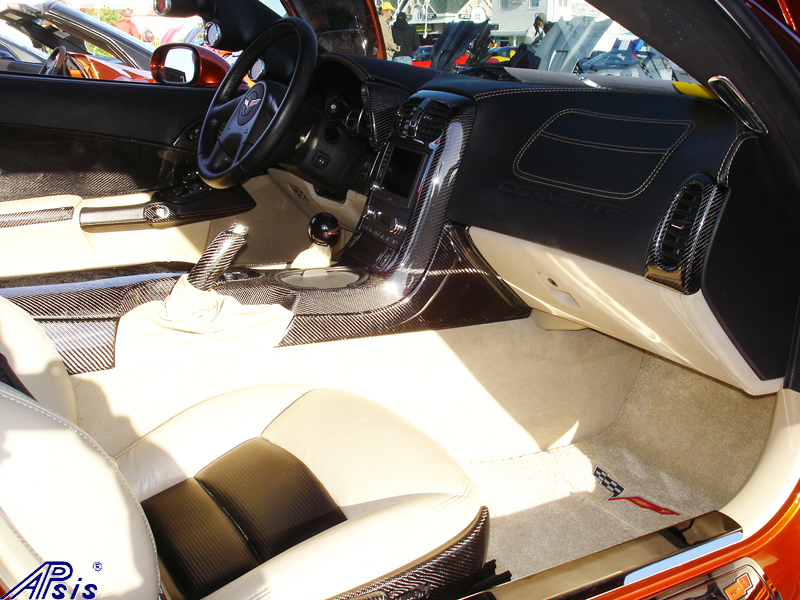 C6 Whole Interior-CF+EB+CA-modified corvette-9