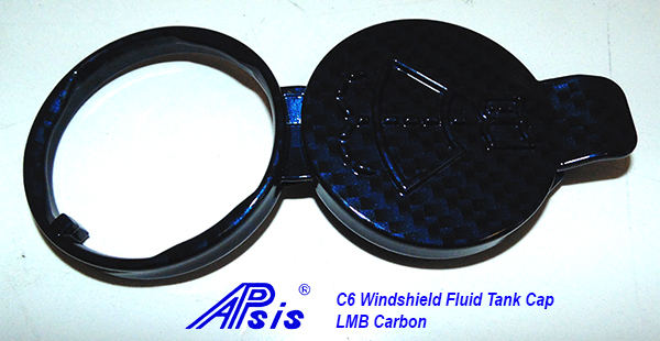 C6 Windshield Fluid Tank Cap-LMB Carbon-1