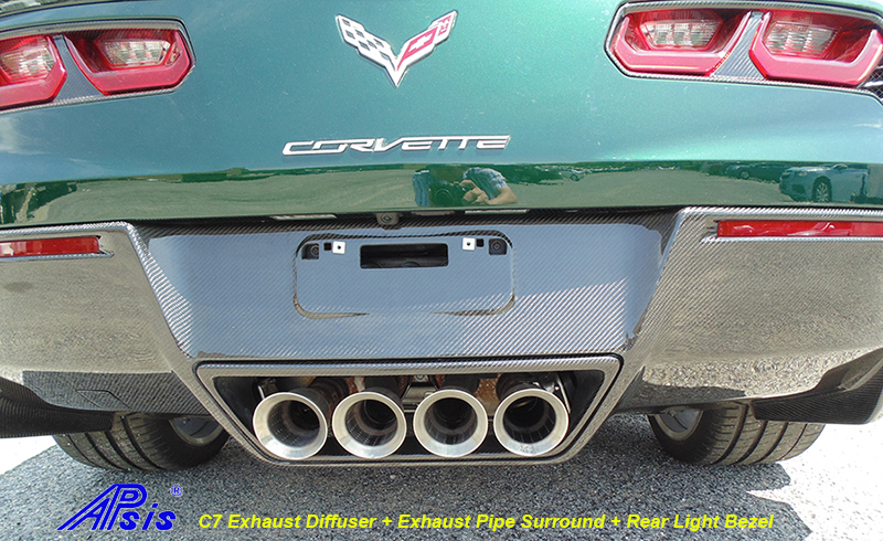 C7 Exhaust Diffuser-installed-outdoor-6 close shot