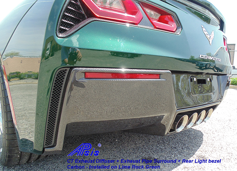 C7 Exhaust Diffuser-installed-outdoor-8 side view