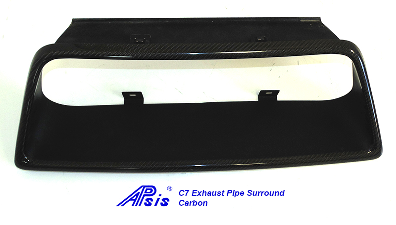 C7 Exhaust Pipe Surround-CF-individual-1