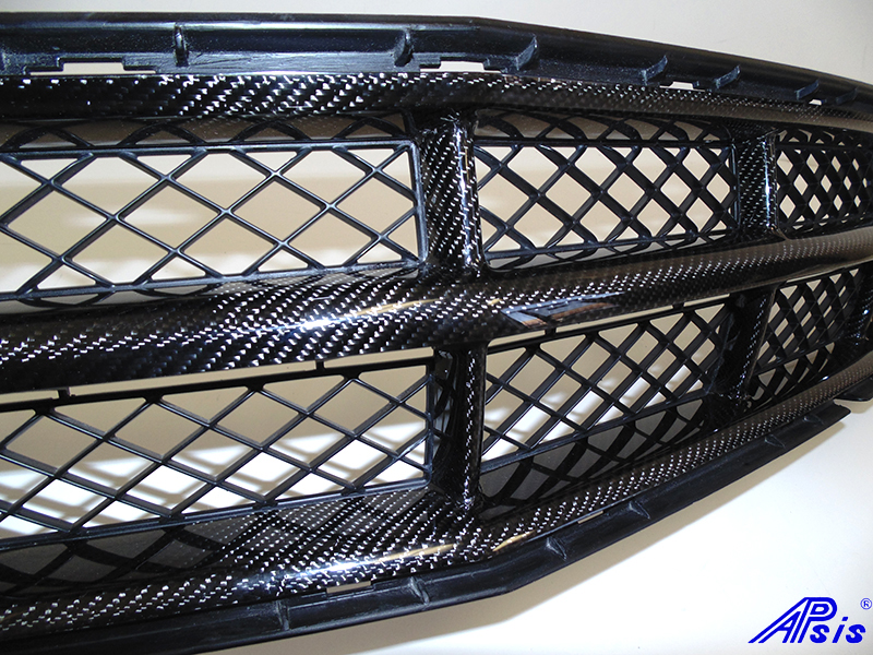 C7 Front Grille w-o chrome-individual-close shot-4