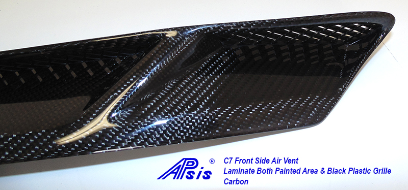 C7 Front Side Air Vent-laminate whole pc-15 close shot