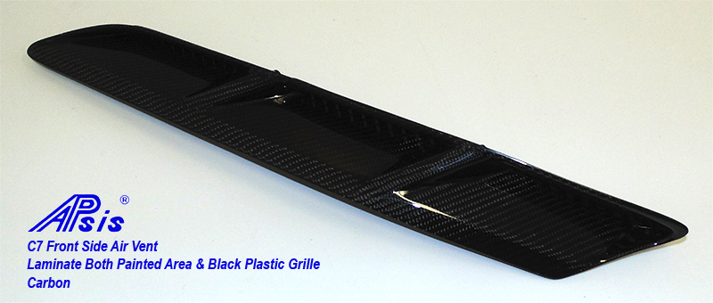 C7 Front Side Air Vent-laminate whole pc-2