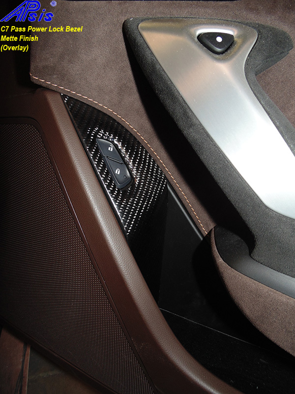 C7 Power Lock Bezel-matte-installed on jerseys car-2