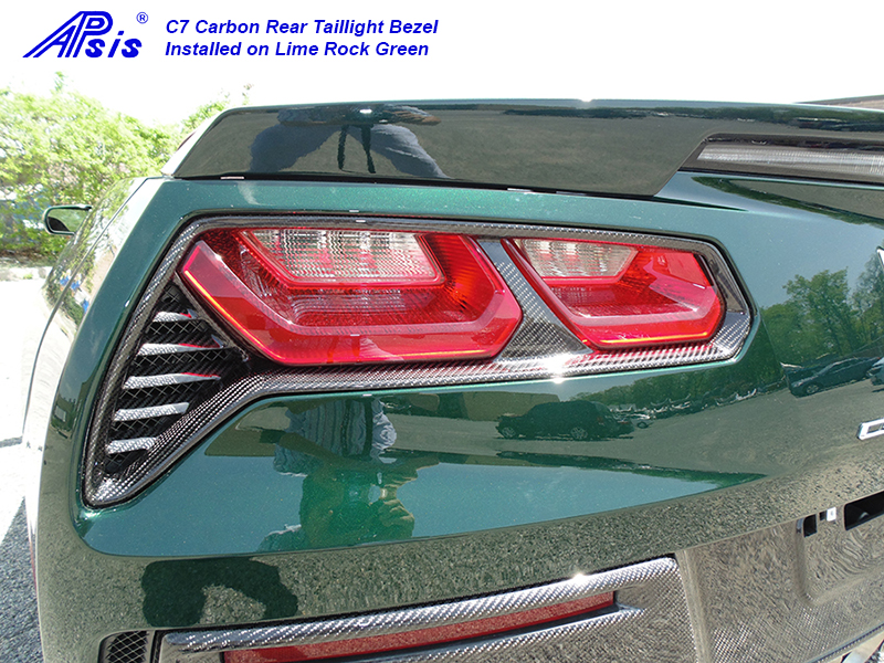 C7 Rear Light Bezel-installed-driver-1