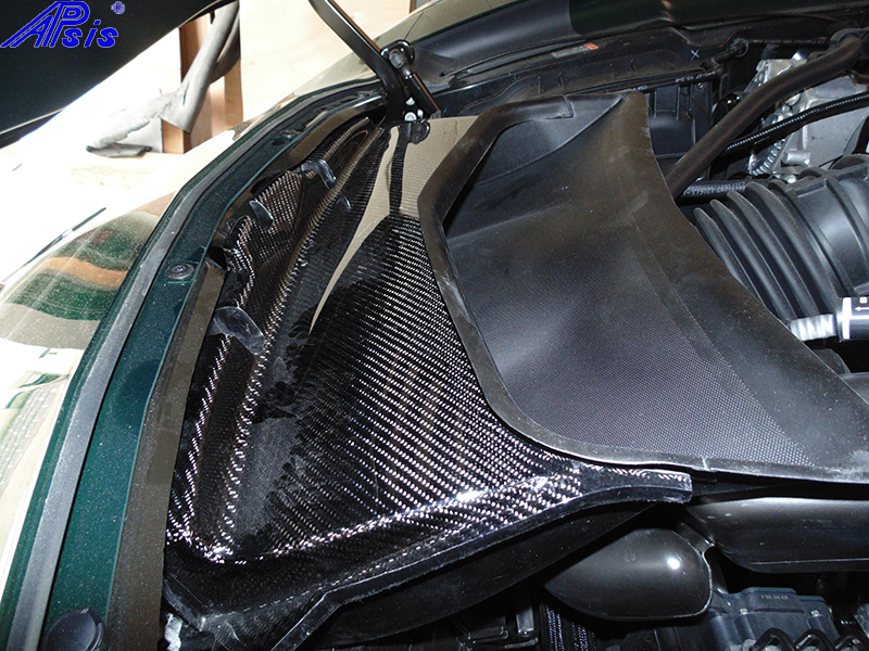 C7 Riadiator Baffle Extension (Air Duct)-installed-3