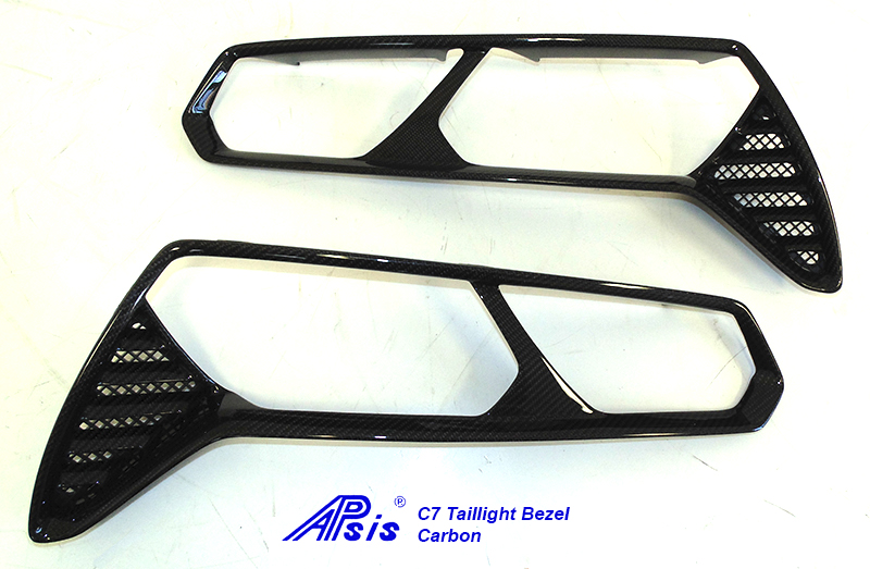 C7 Taillight Bezel-CF-pair-1