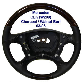 CLK 03-06 charcoal-walnut burl-400