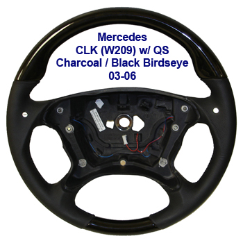 CLK W209 w qs 03-06-Black-Black Birdseye-400