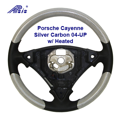 Cayenne SW-Heated-Silver CF- 400 04-UP