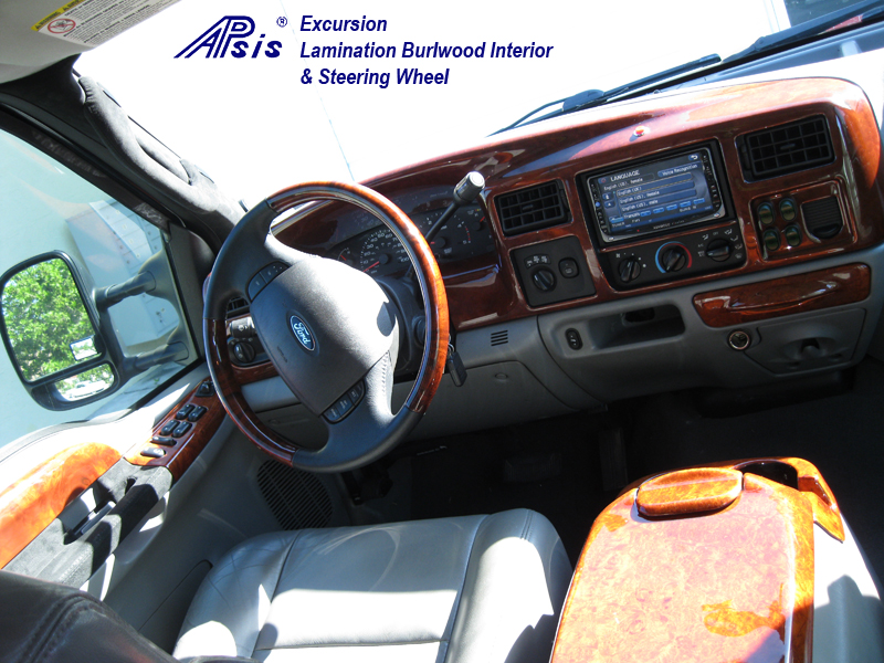 Excursion Whole Interior-burlwood-installed-1