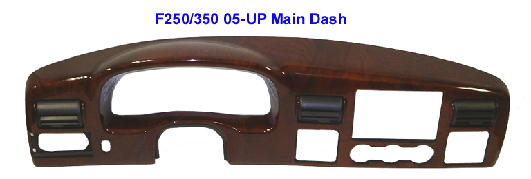 F250 05-UP Lamination Burlwood-Main Dash - 768 w-Description