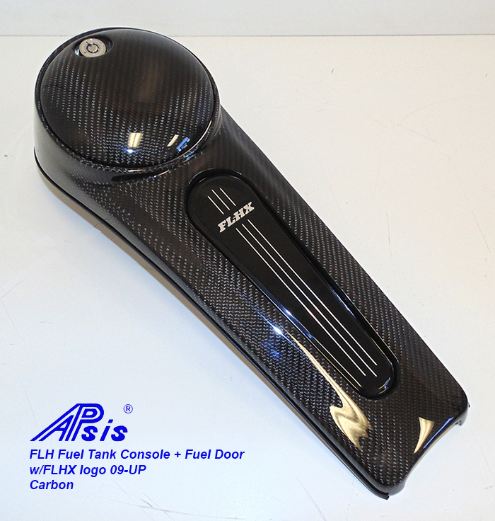 FLH Fuel Tank Console w-fuel door-individual-5 w-flhx logo