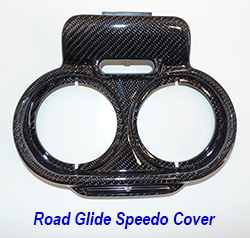 FLH Roadglide 09-13-Speedo-Instrument Cover-1 250