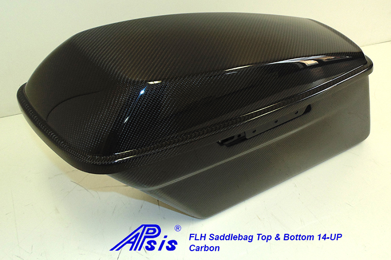 FLH Saddlebag 2014-Top+Bottom-CF-individual-2