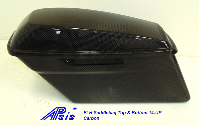 FLH Saddlebag 2014-Top+Bottom-CF-individual-4