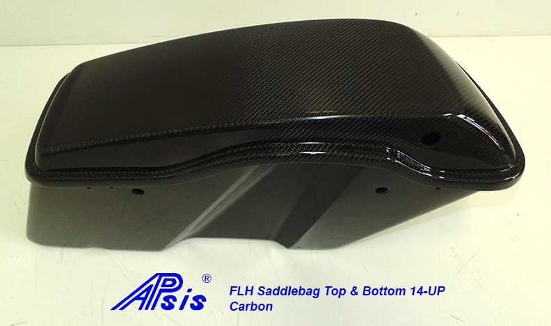FLH Saddlebag 2014-Top+Bottom-CF-individual-6