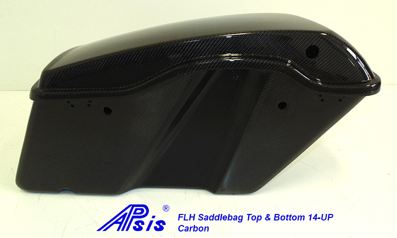 FLH Saddlebag 2014-Top+Bottom-CF-individual-7