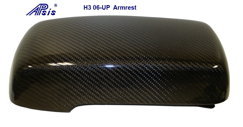 H3 Black CF-Armrest - 800