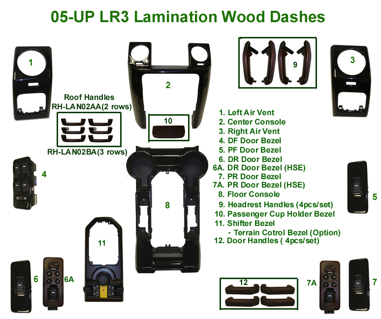 LR3 Lamination Bk Piano Diagram 8P - 774