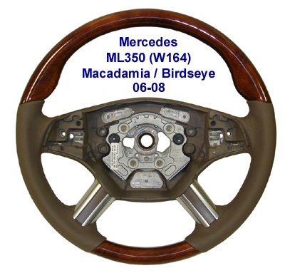 New ML350 (W164) 06-08-Macadamia-birdseye-400