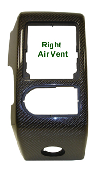 R.R. Lamination CF-Right Air Vent-   210