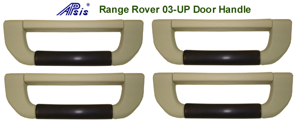 R.R.-Roof Handle-dark burl- 4pc-set 600