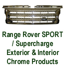 R.R. SPORT -Front Grille-chrome plated 130p 72P