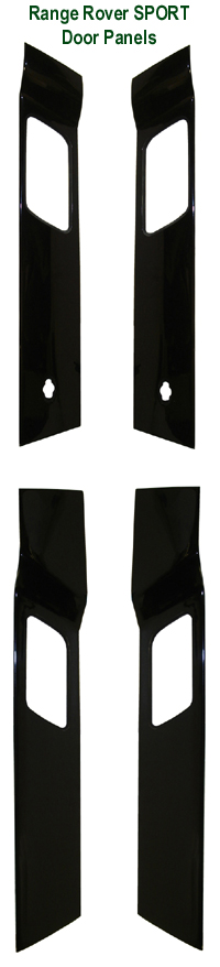 R.R.SPORT-Black Piano Door Panels 72p 200