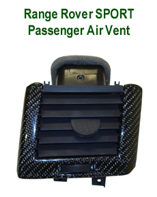R.R.SPORT-BlackCF- Passenger Air Vent - 230