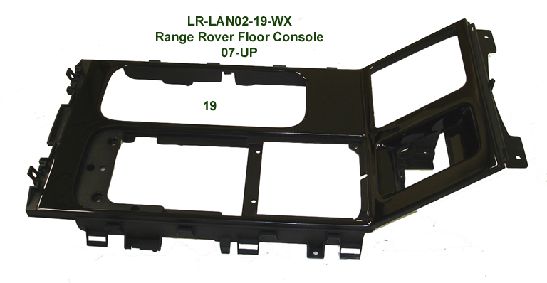 Range Rover 07-UP-Floor Console-Black Piano-678
