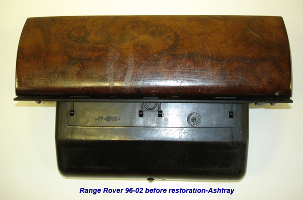 Range Rover 96-02-before lamination-ashtray-1