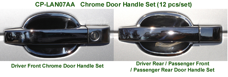 Range Rover Chrome Door Handle Set for web 72