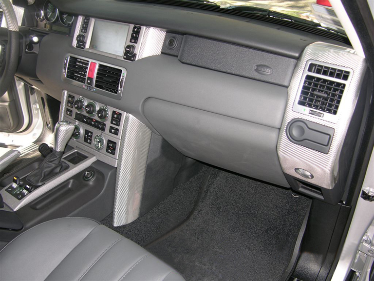 Range Rover Silver CF-install-right view - 768