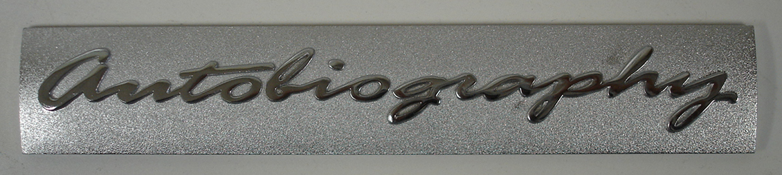 Range Rover-autobiography chrome letter