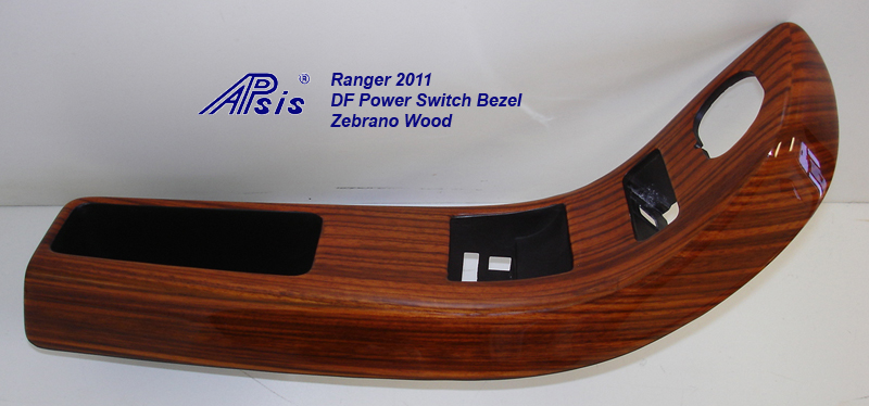 Ranger 2011-DF Power Switch Bezel-zebrano-1
