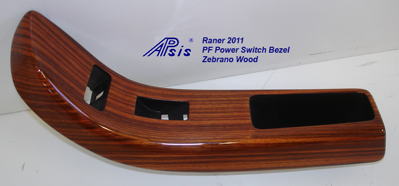 Ranger 2011-PF Power Switch Bezel-zebrano-1