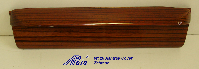 W126 Ashtray Cover-zebrano-1