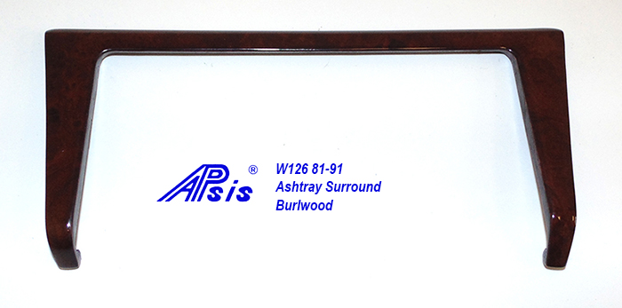 W126 Ashtray Surround-burlwood-1