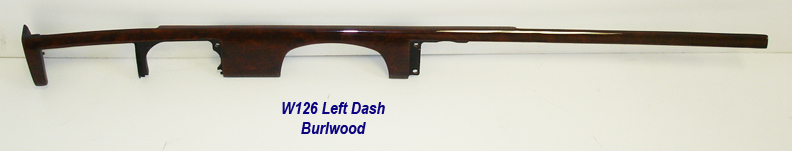 W126 Left Dash-burlwood-1