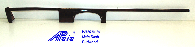 W126 Main Dash-burlwood-1