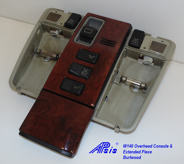 W140 Overhead Console+Ext Pc-burl-2