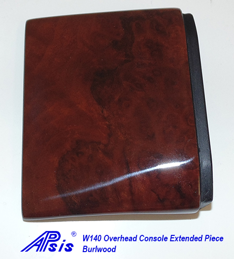 W140 Overhead Console Ext Pc only-burl-1