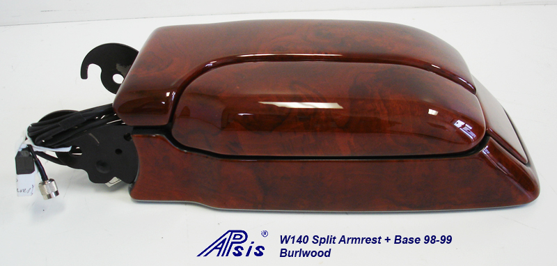 W140 Split Armrest+Base-burlwood-individual-7