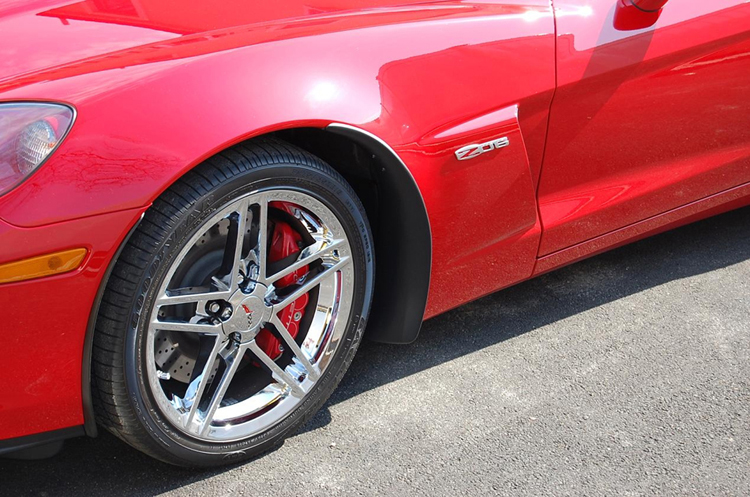 Z06 Front Splash Guard on victory red from philip defranco-3-750x563