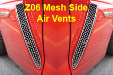 Z06 Mesh Side Air Vent Index