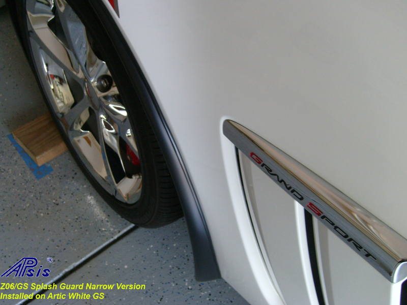 Z06 Splash Guard Narrow installed on aw gs-1