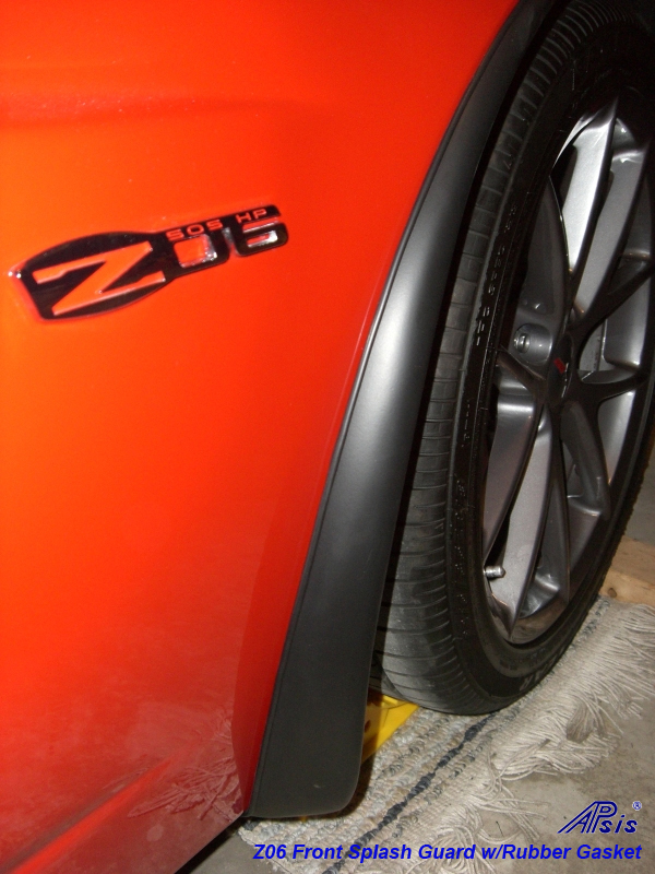 Z06 splash guard from rmp94 w-rubber gasket -2